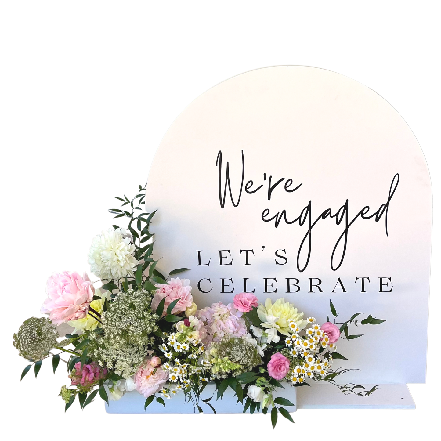 Mini Arch with Lettering