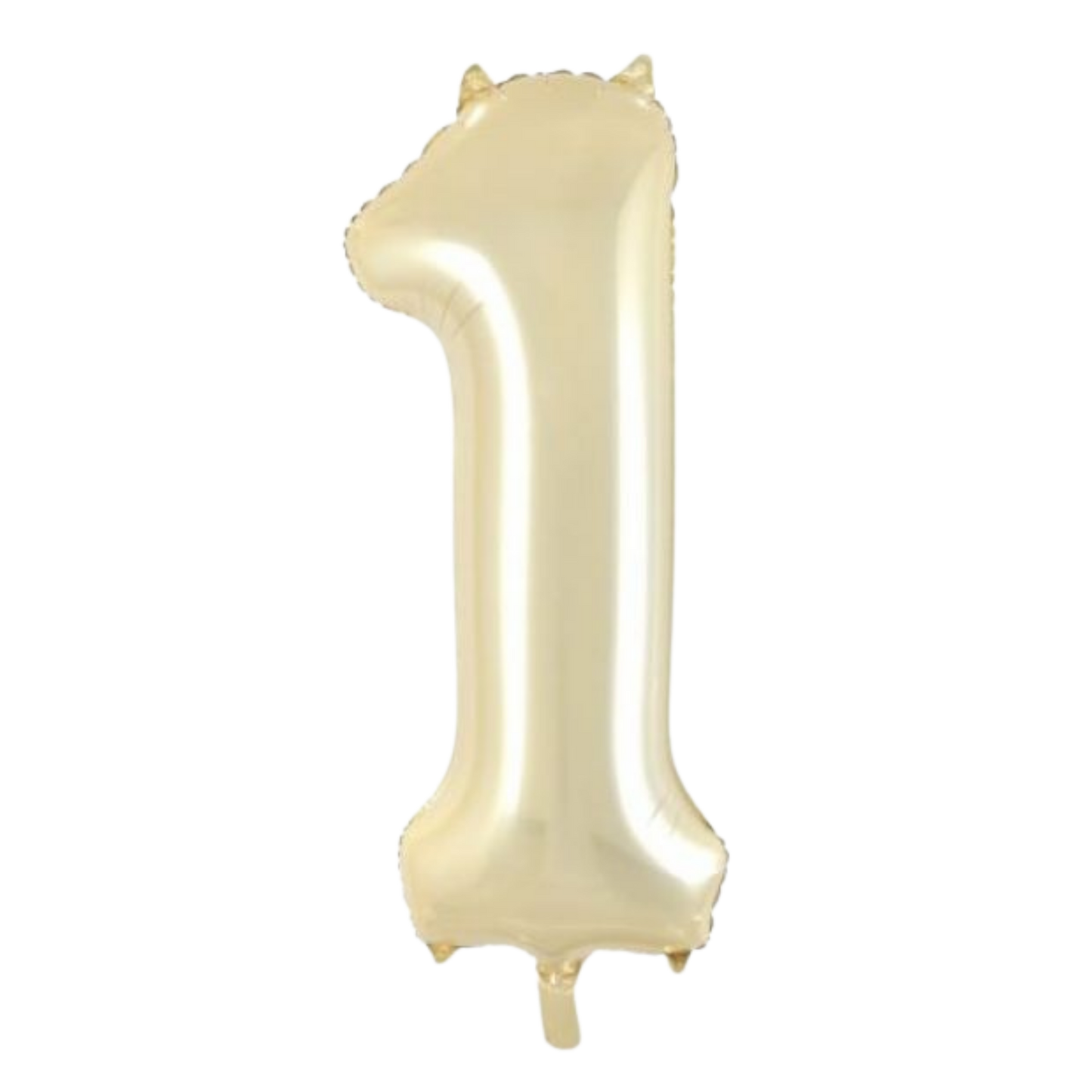 Large Foil Number - Luxe Gold