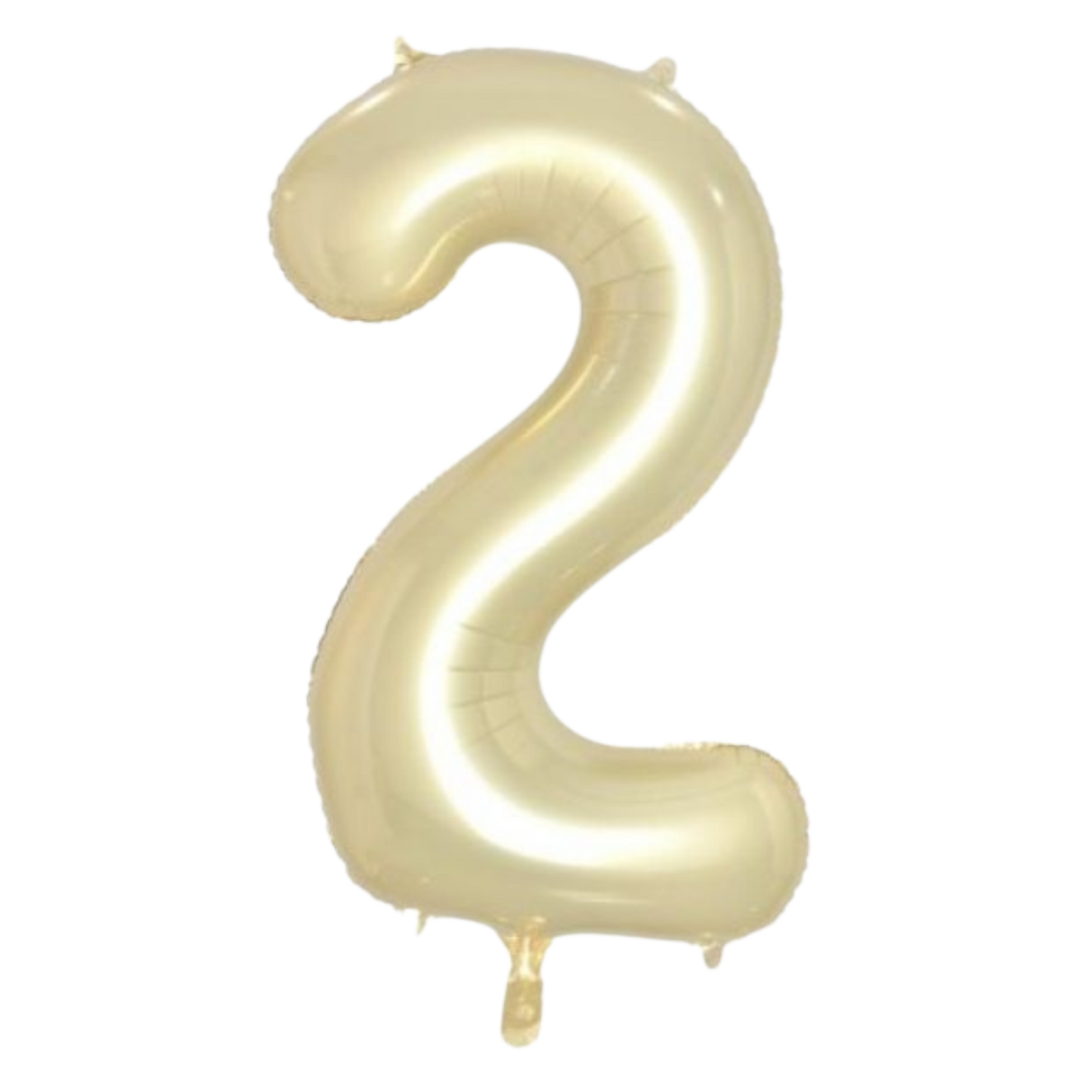 Large Foil Number - Luxe Gold