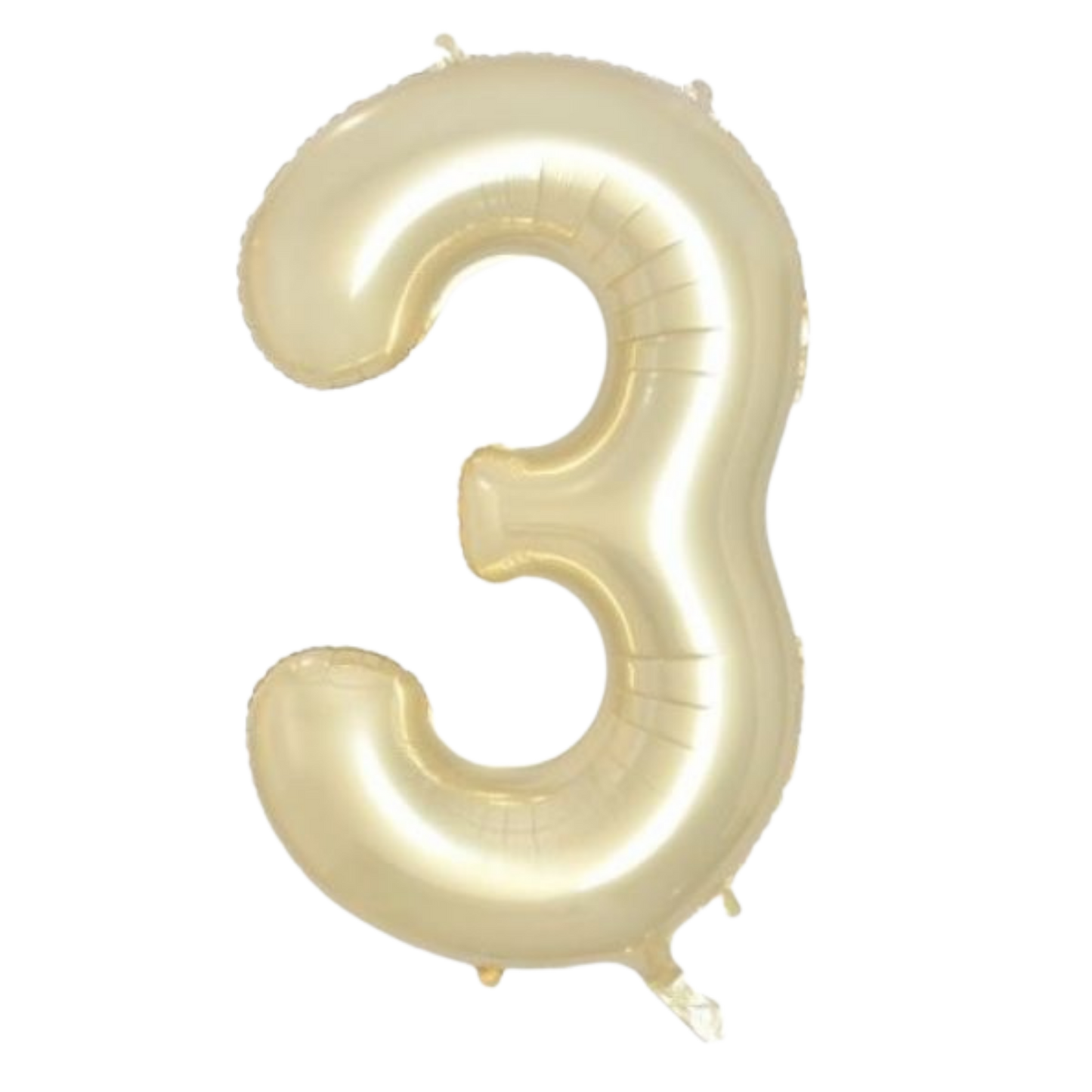 Large Foil Number - Luxe Gold