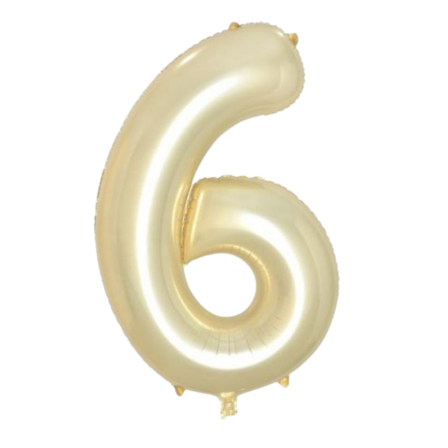 Large Foil Number - Luxe Gold