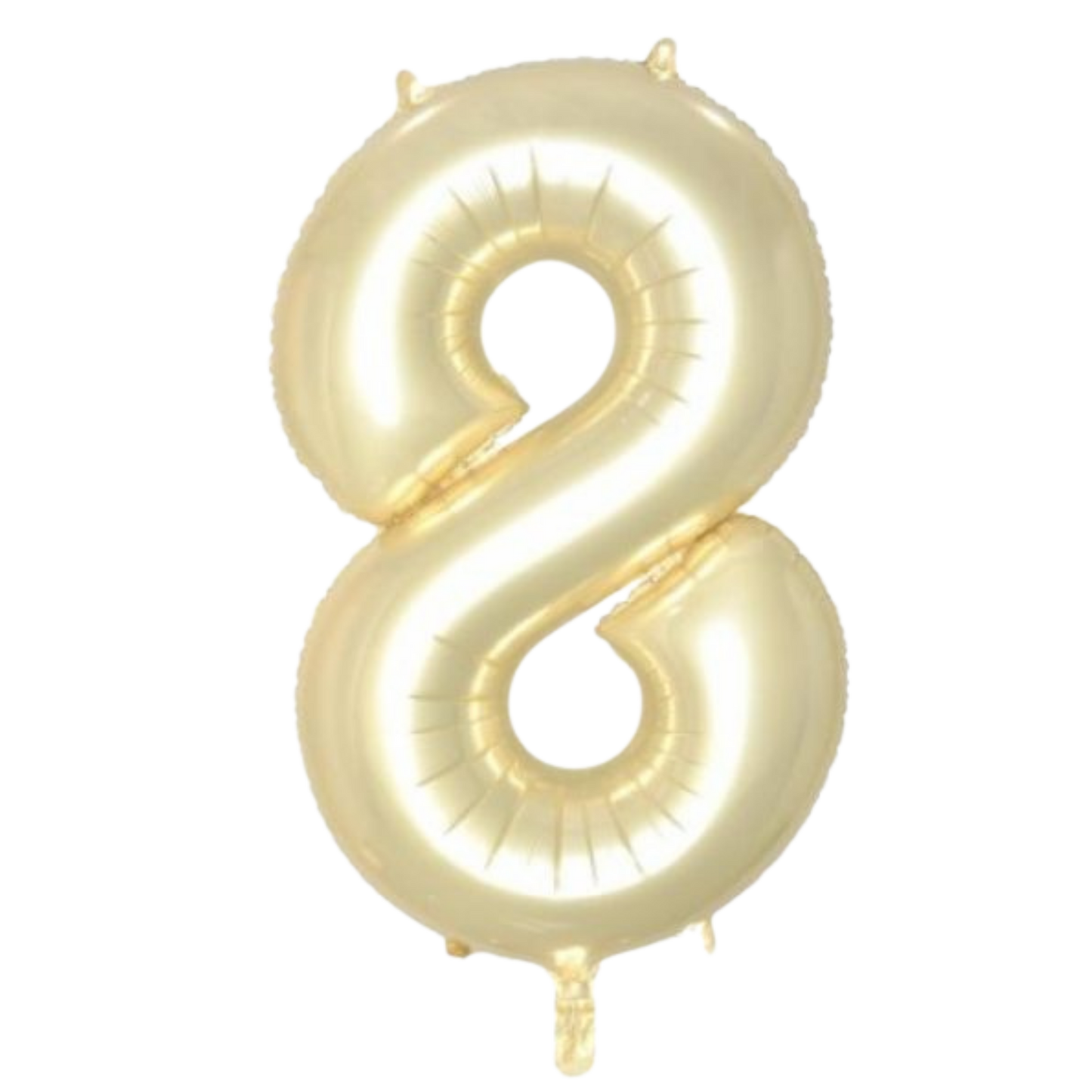 Large Foil Number - Luxe Gold