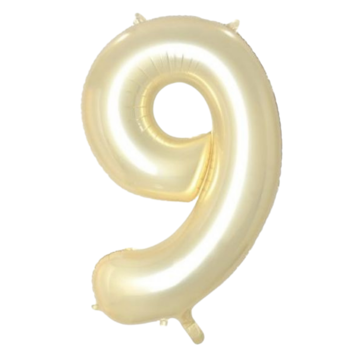 Large Foil Number - Luxe Gold
