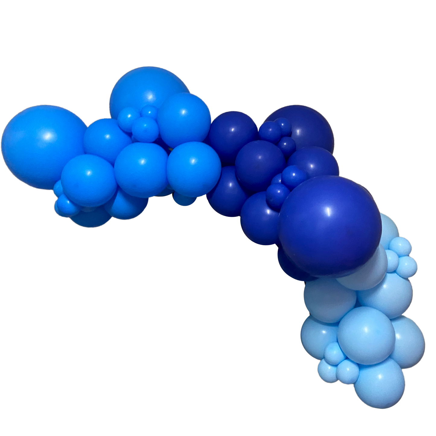 Blue Balloon Garland