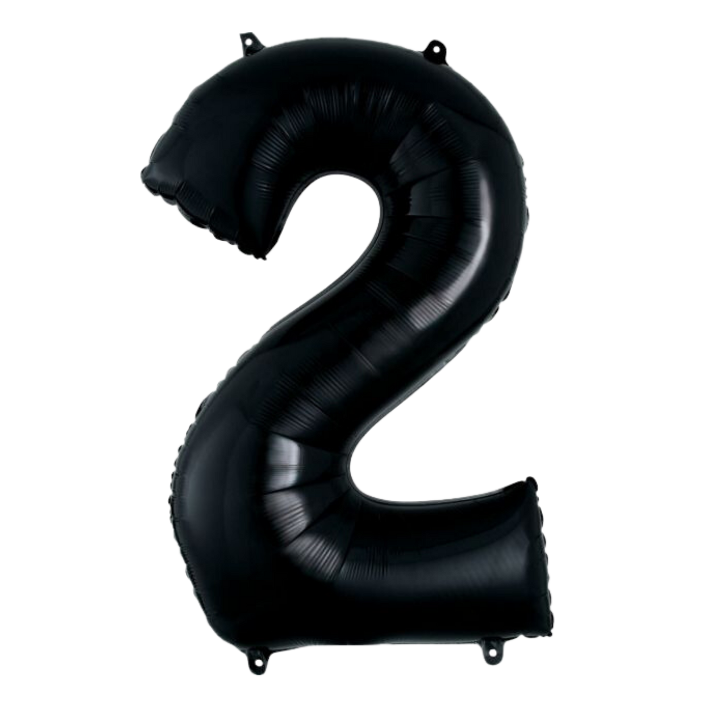 Large Foil Number - Black