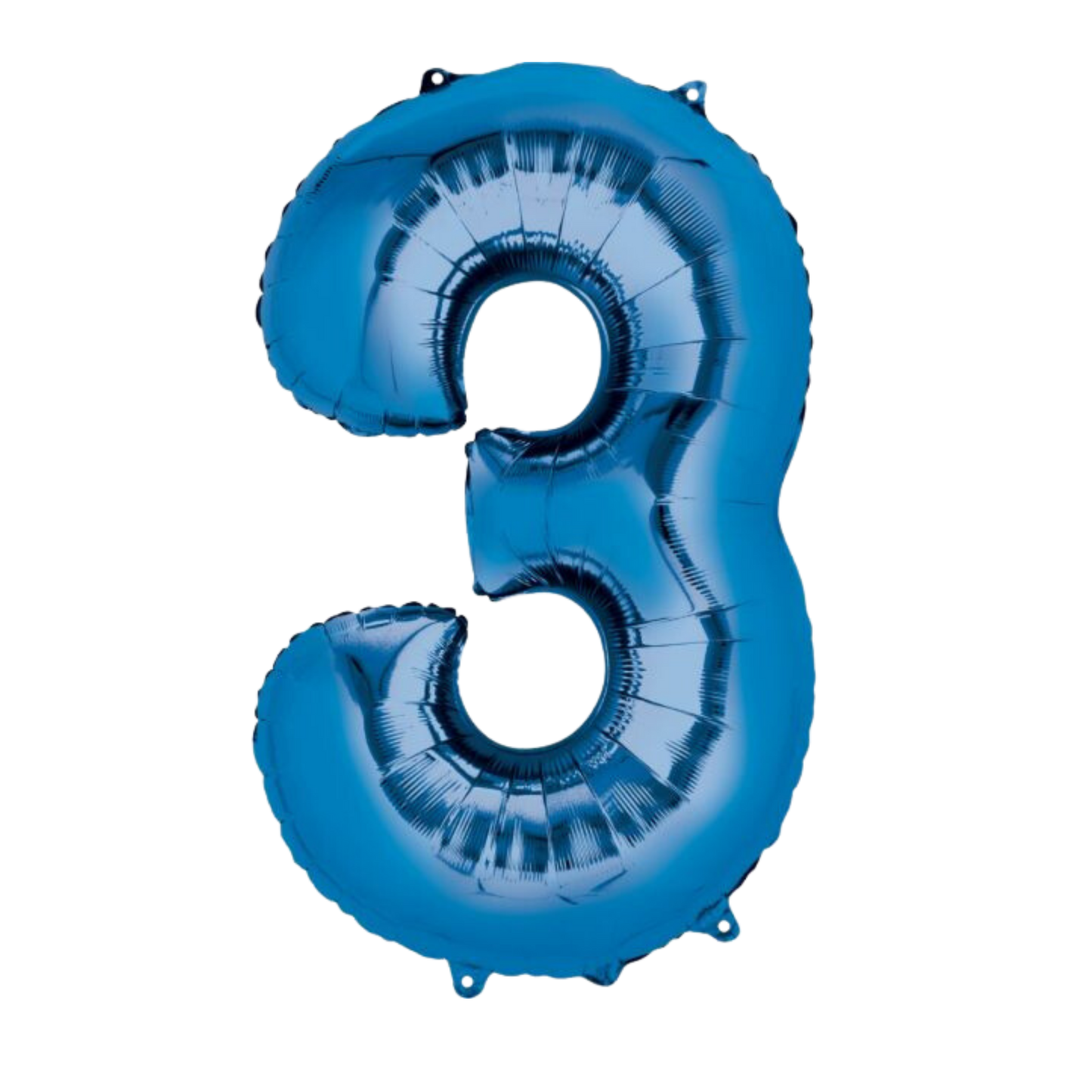 Large Foil Number - Blue