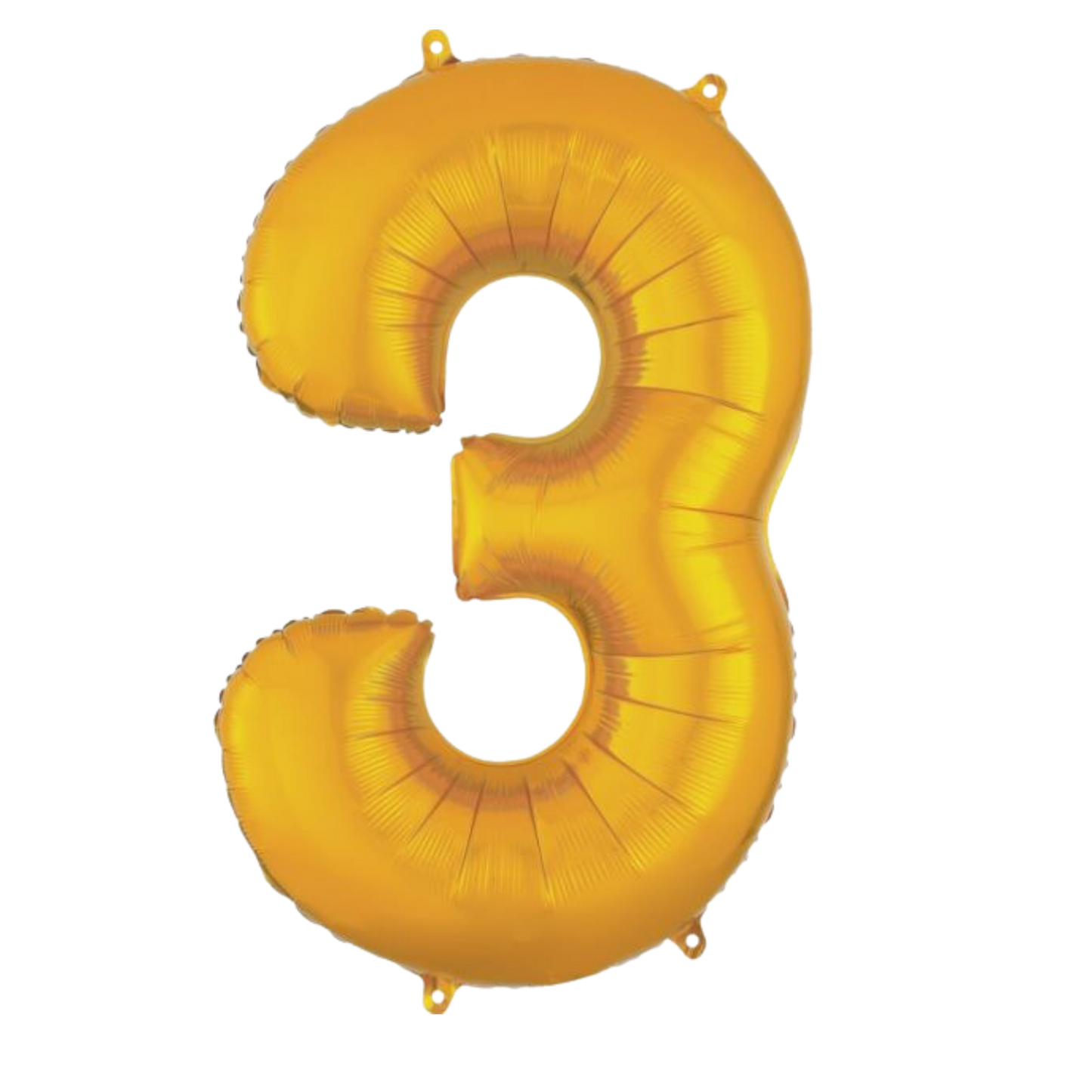 Large Foil Number - Gold