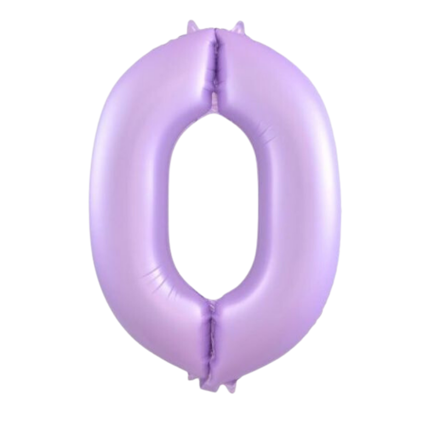Large Foil Number - Pastel Matte Lilac
