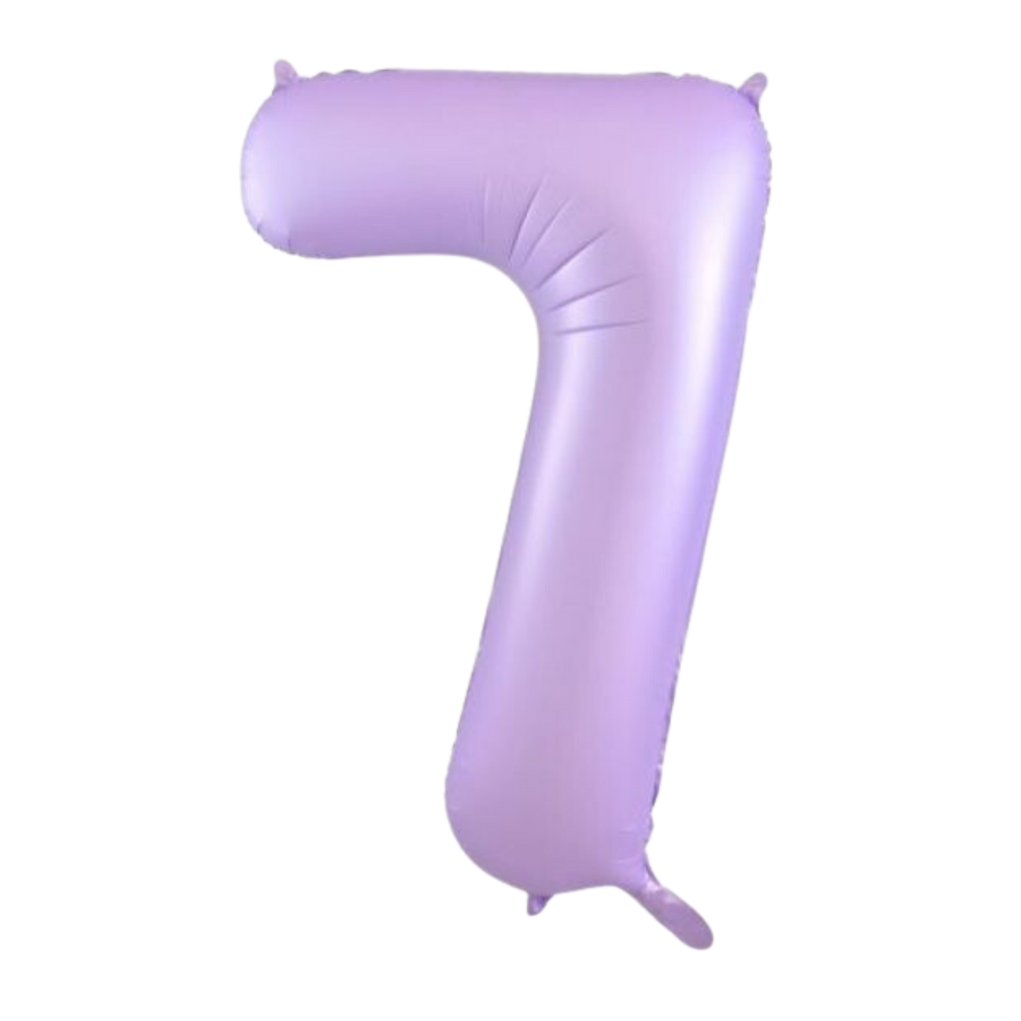 Large Foil Number - Pastel Matte Lilac