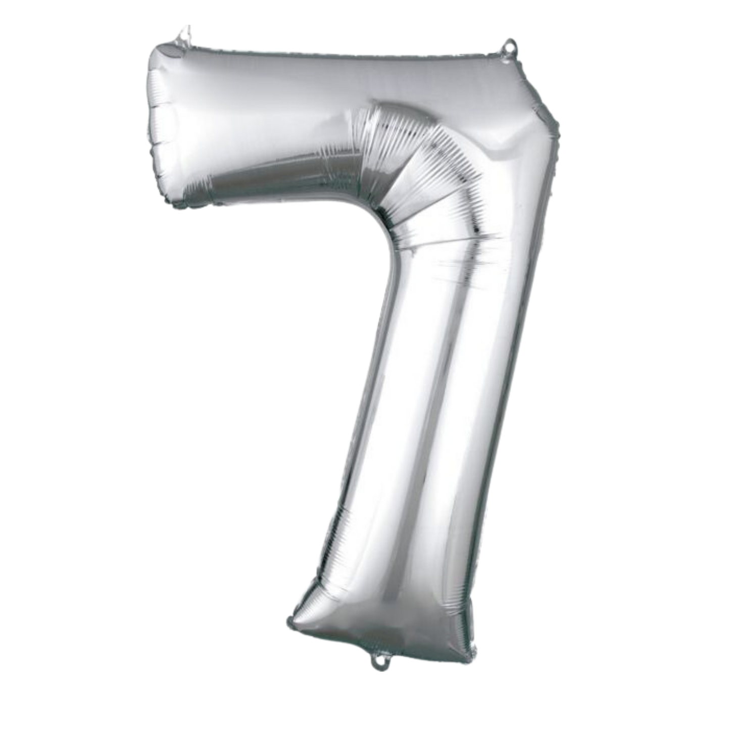 Large Foil Number - Silver
