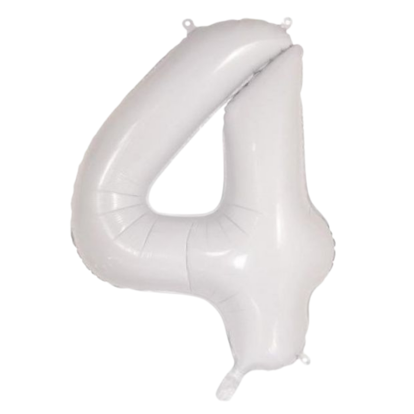 Large Foil Number - White