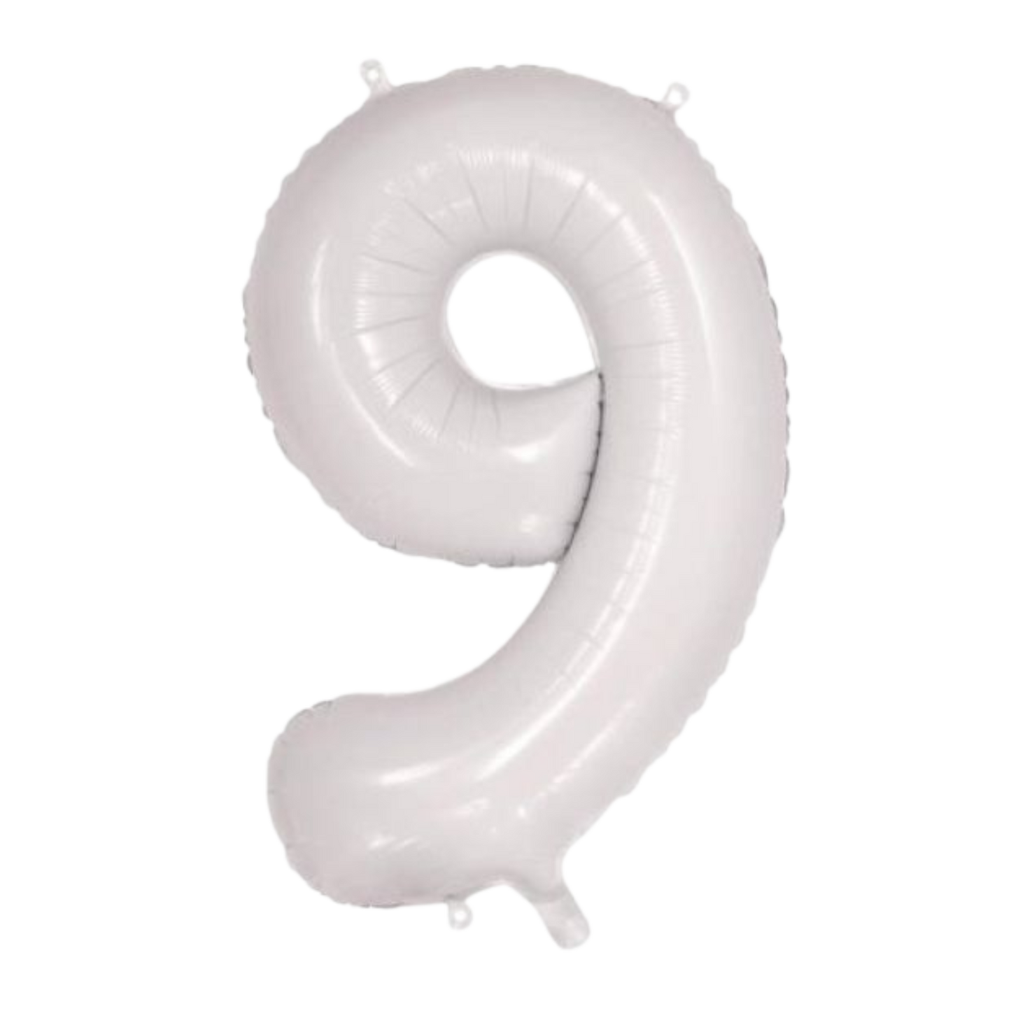 Large Foil Number - White