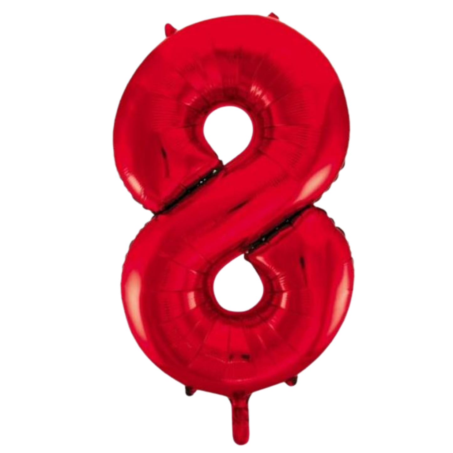 Large Foil Number - Red