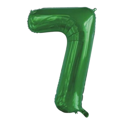 Large Foil Number - Green