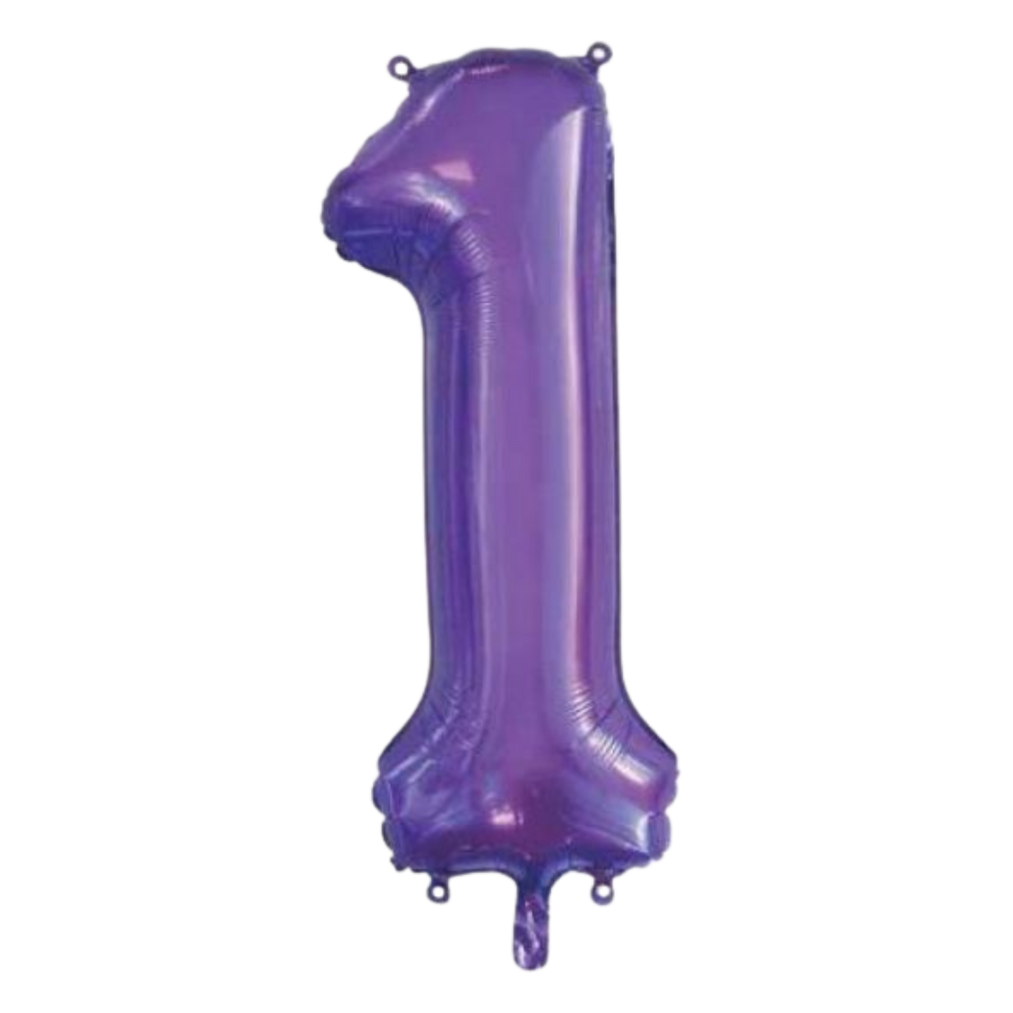 Large Foil Number - Purple