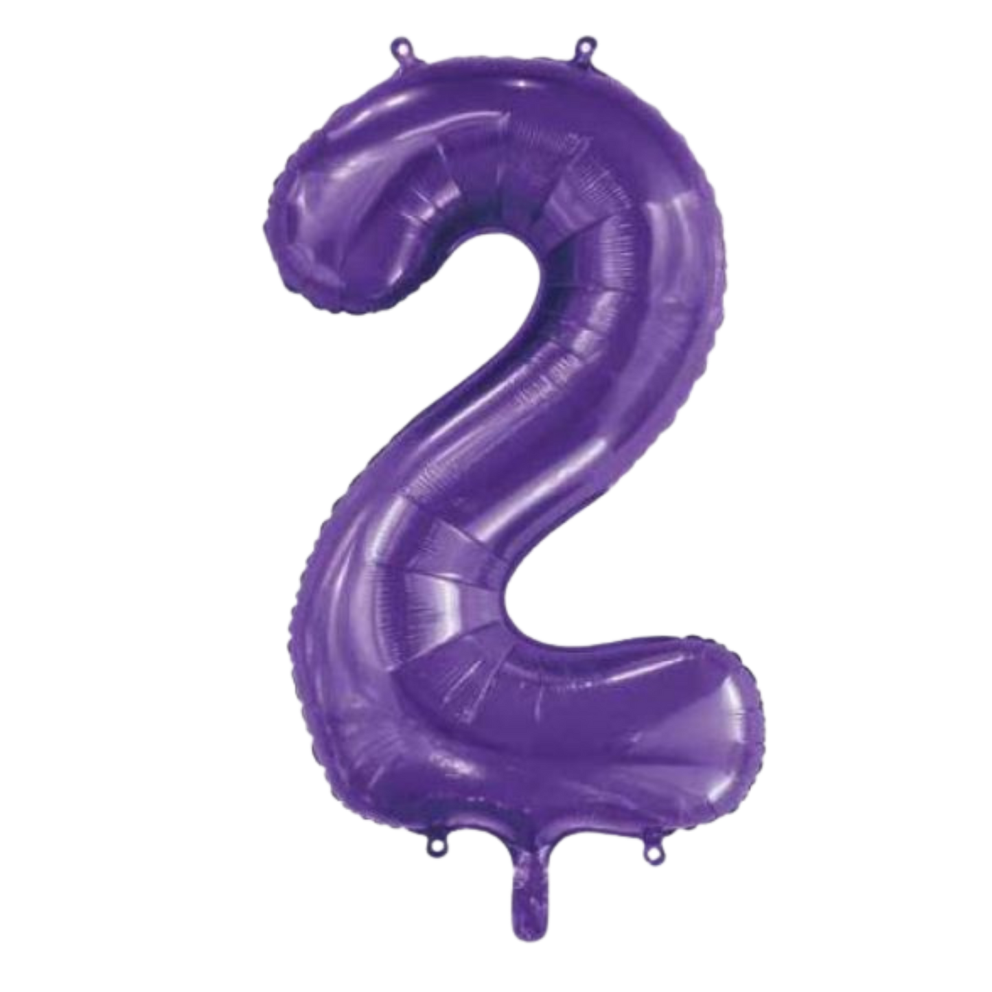 Large Foil Number - Purple