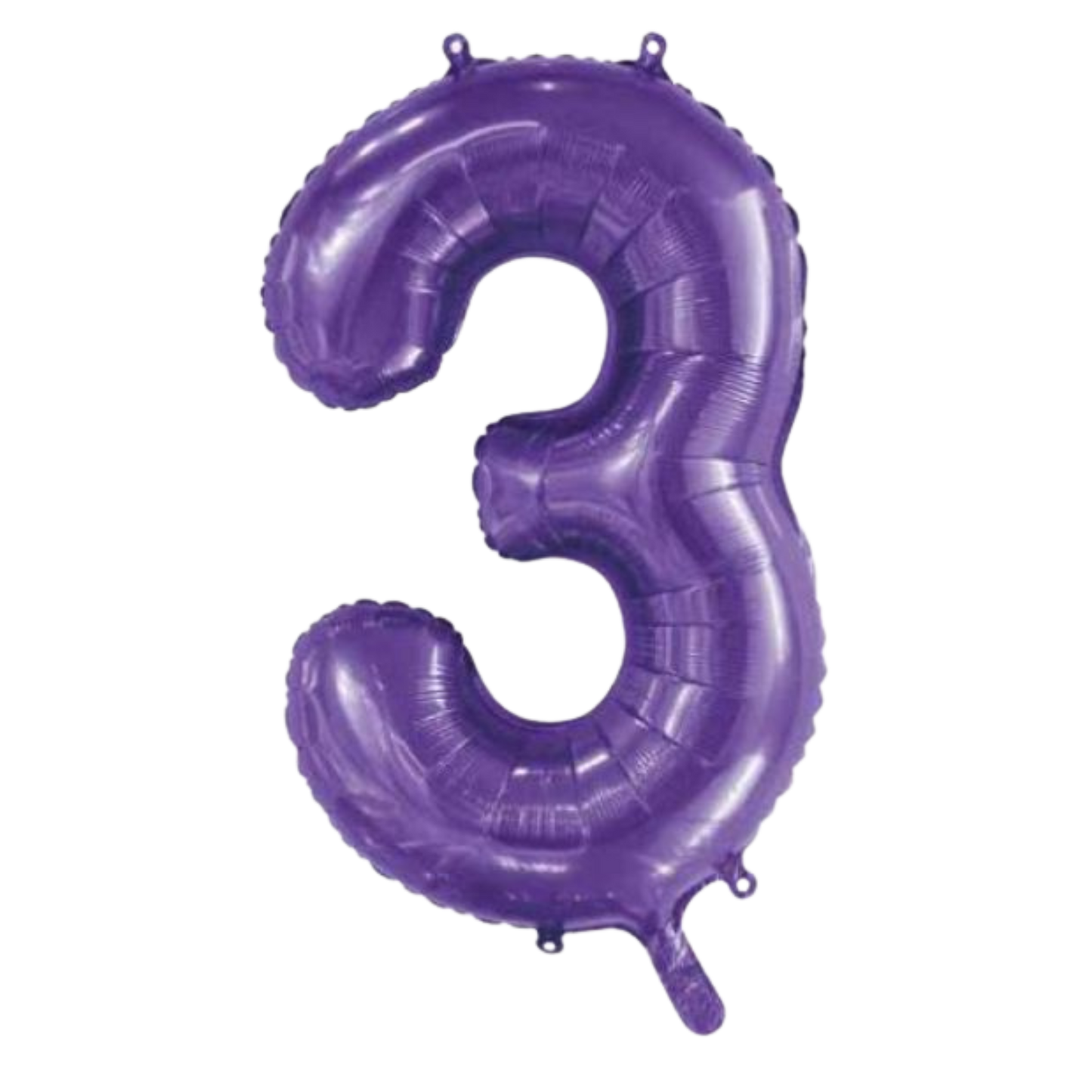 Large Foil Number - Purple