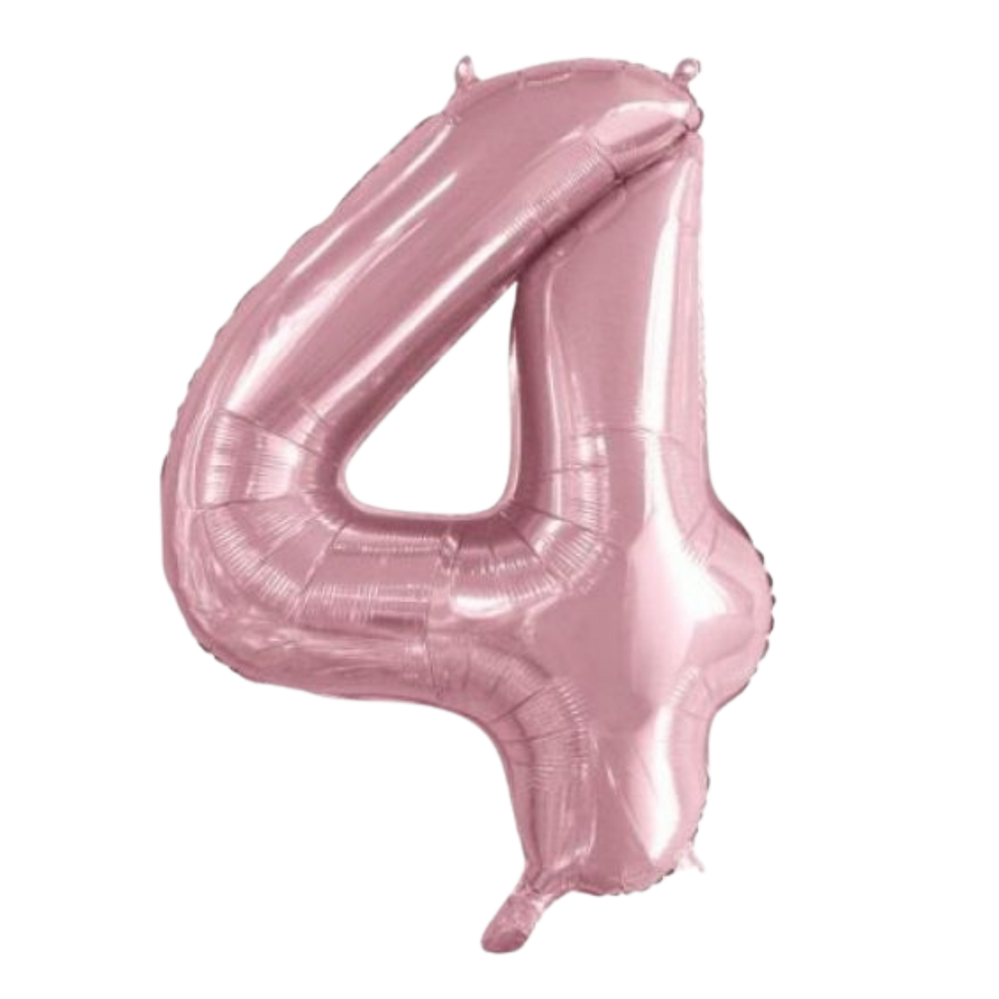 Large Foil Number - Light Pink