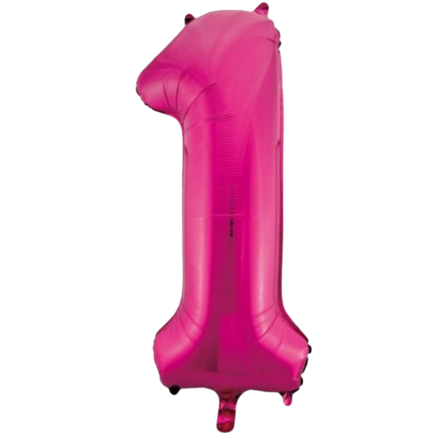 Large Foil Number - Hot Pink