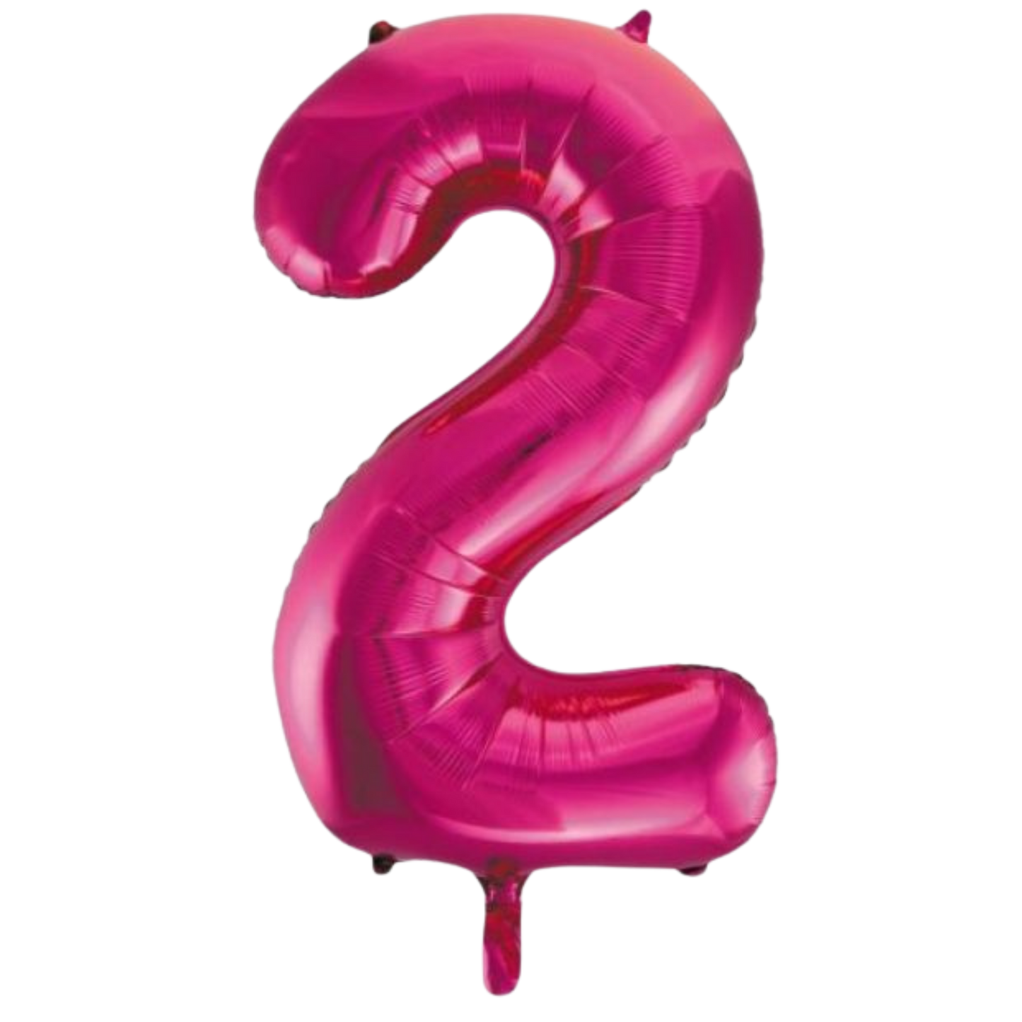 Large Foil Number - Hot Pink