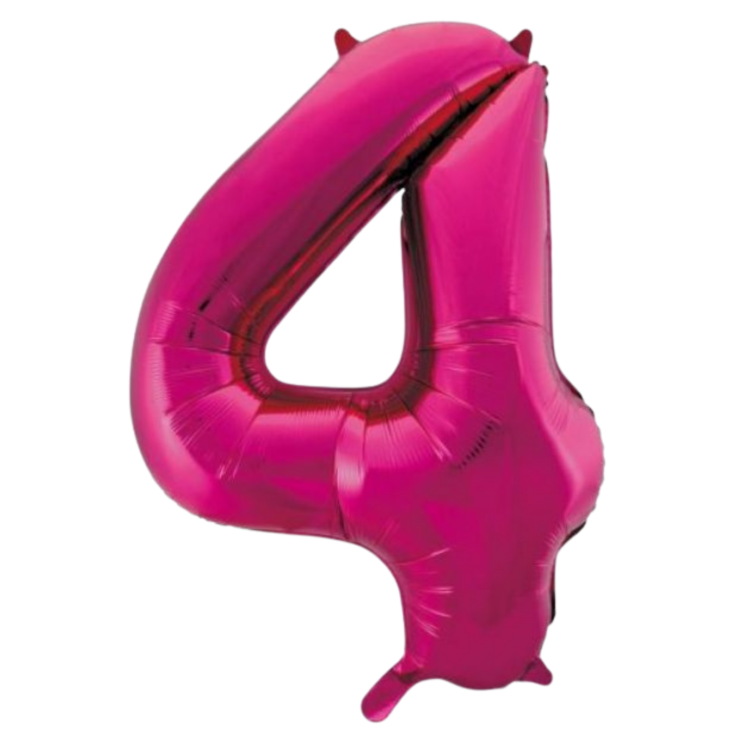 Large Foil Number - Hot Pink