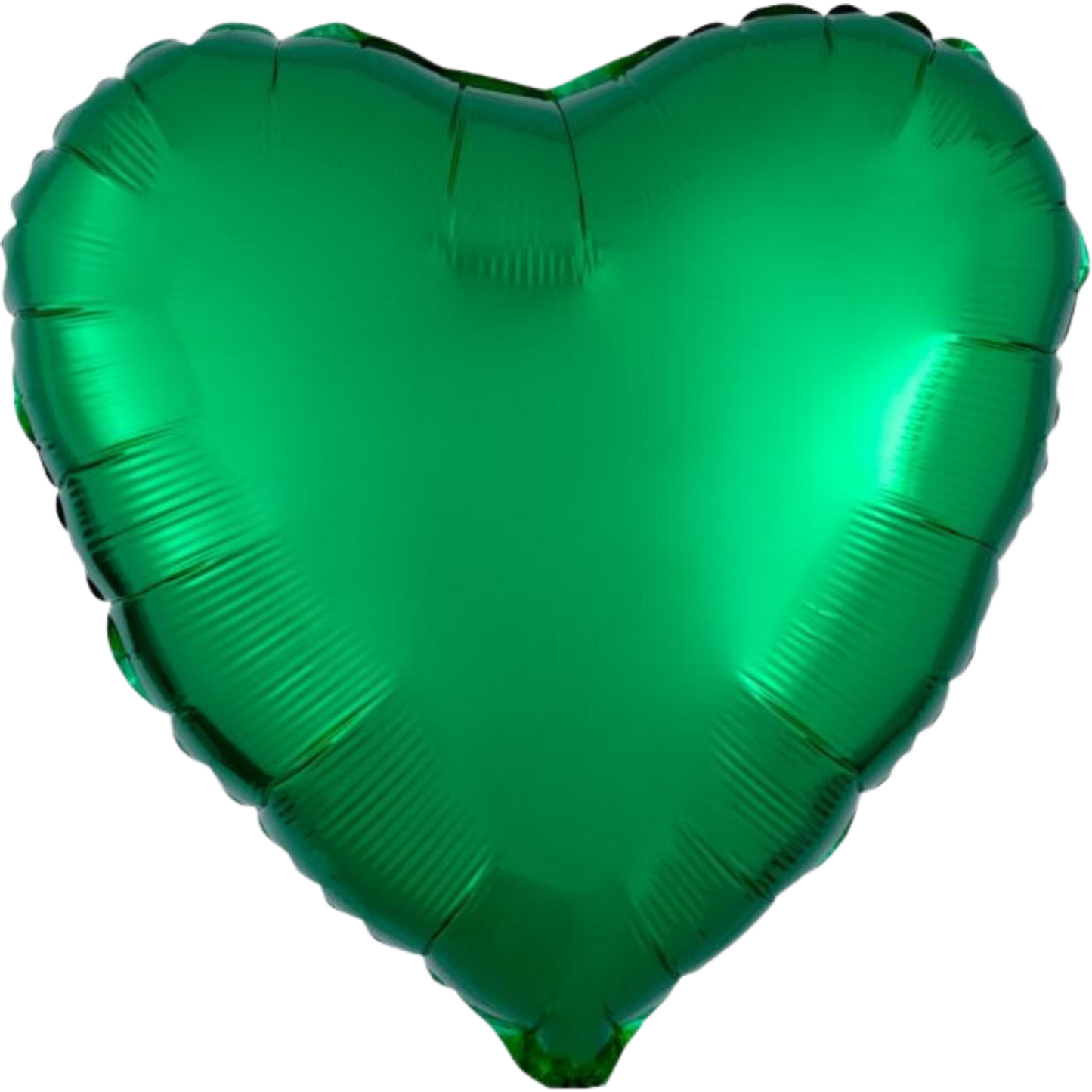 Metallic Green Heart