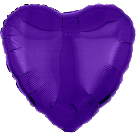 Metallic Purple Heart