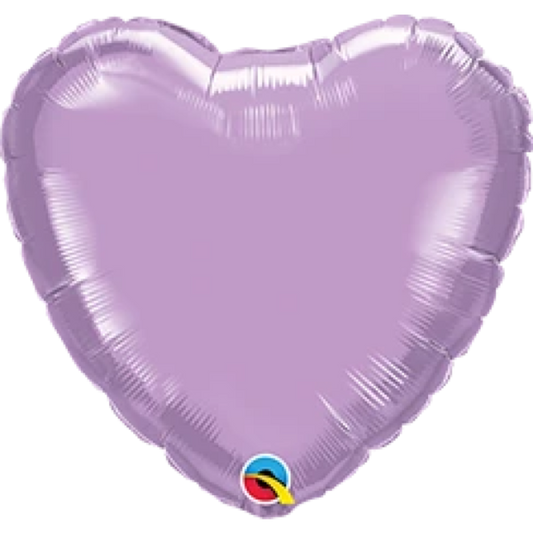 Pearl Lavender Heart