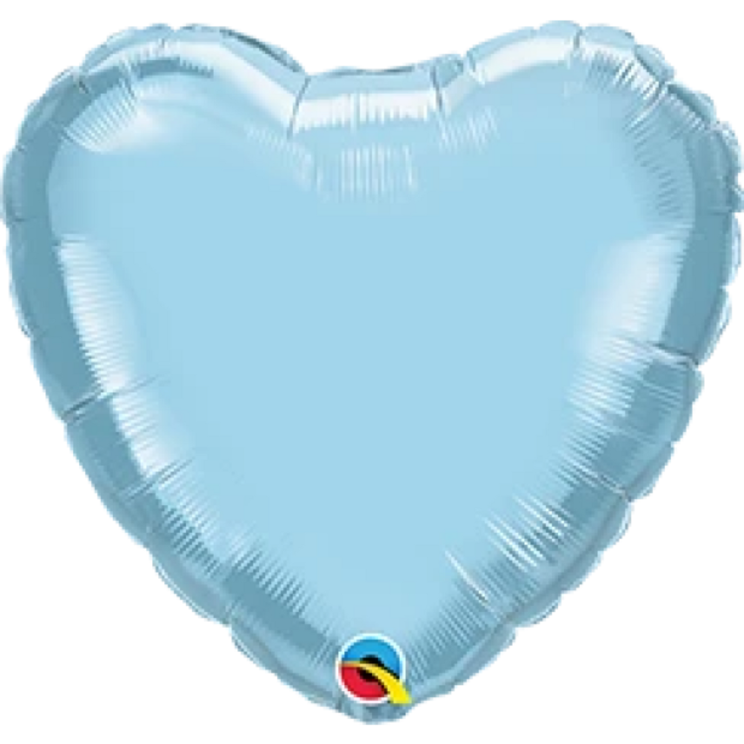 Pearl Light Blue Heart