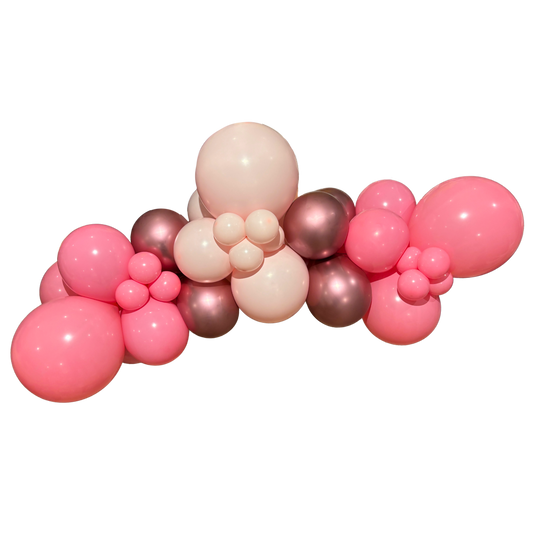 Pretty In Pink Balloon Garland